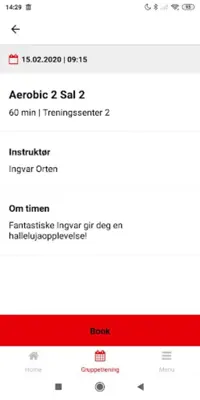 Min Trening android App screenshot 1